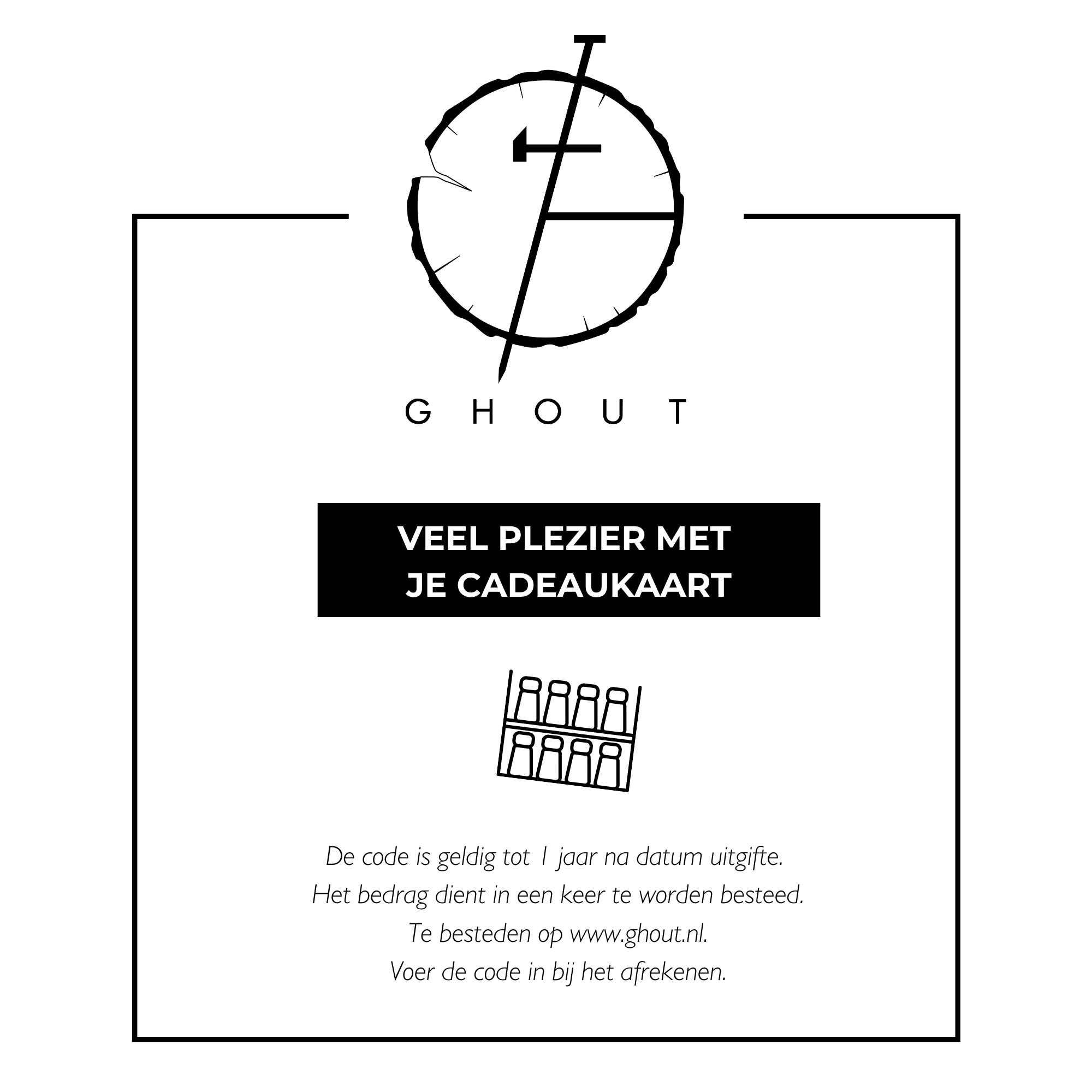 Cadeaubon van Ghout