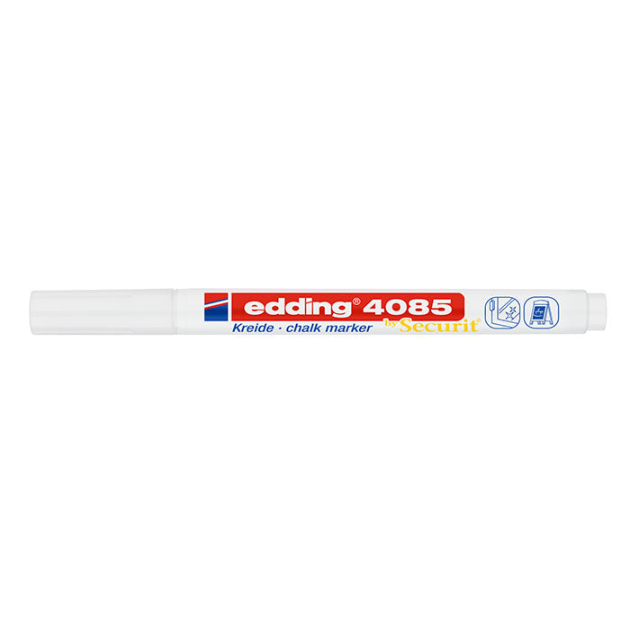 Witte Edding krijtstifen met dop