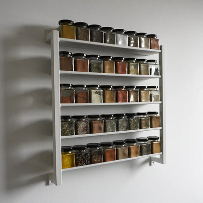  Steel spice rack (40 jars)