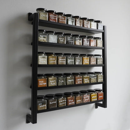  Steel spice rack (40 jars)