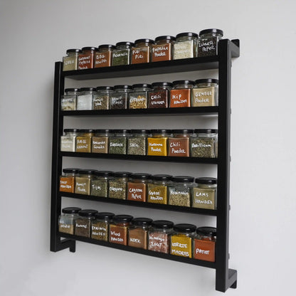  Steel spice rack (40 jars)