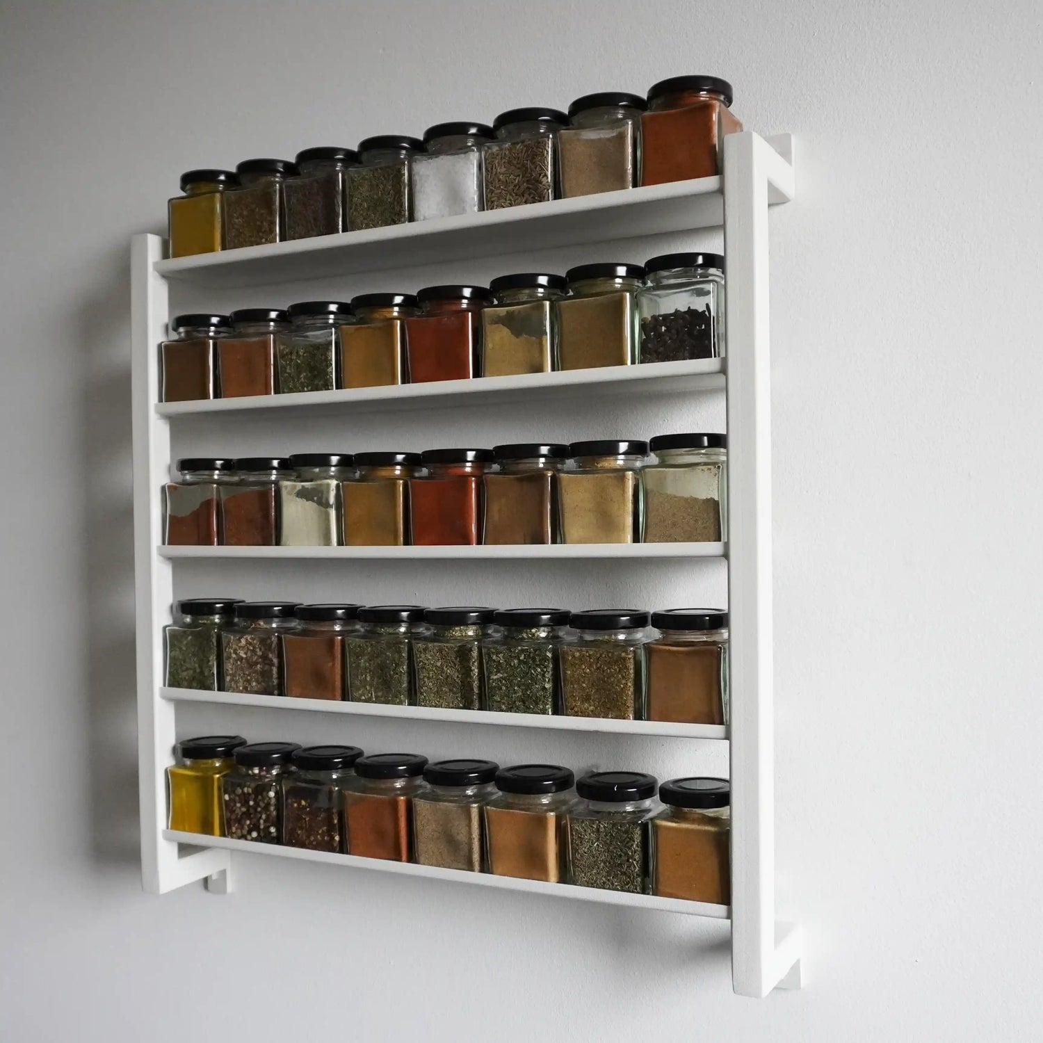  Steel spice rack (40 jars)