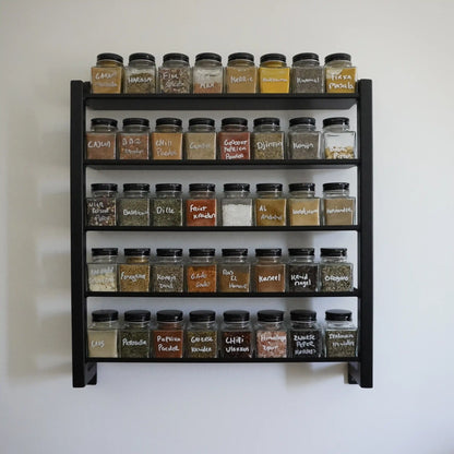  Steel spice rack (40 jars)