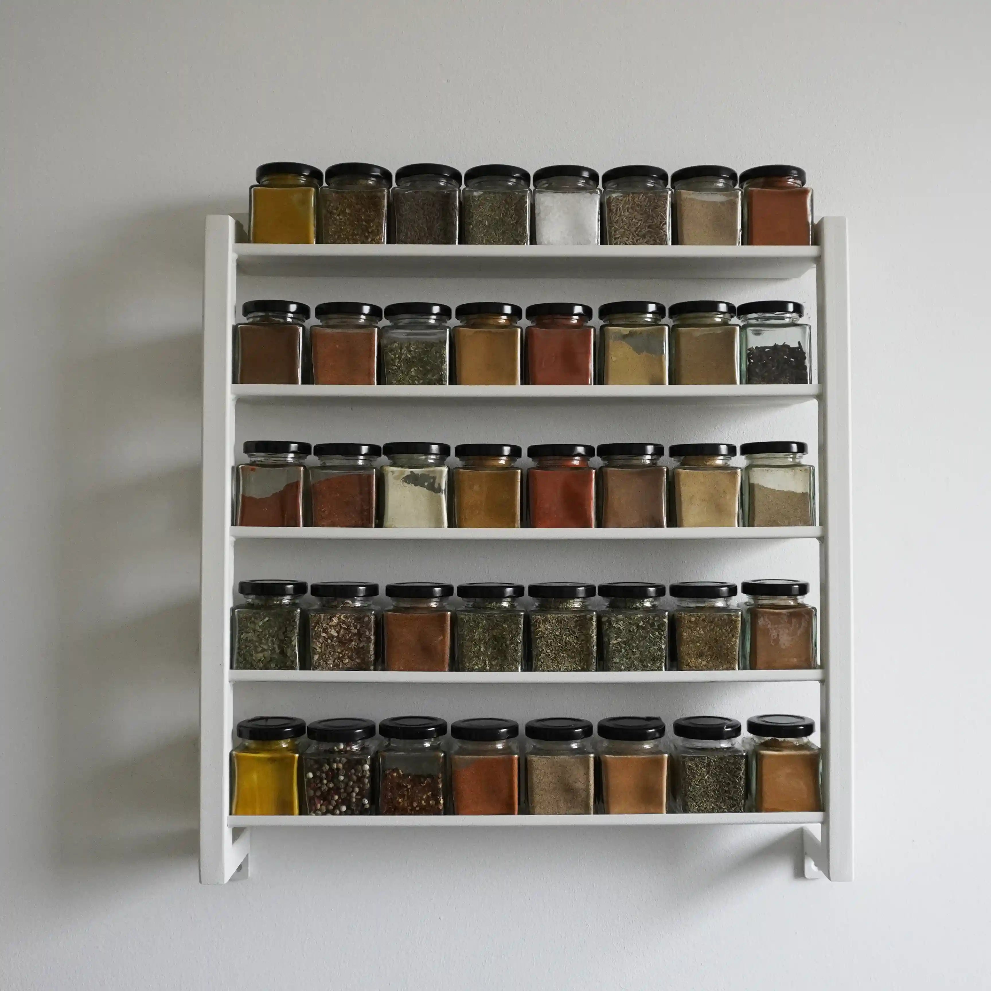  Steel spice rack (40 jars)