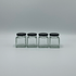 Square jars (4 pieces)